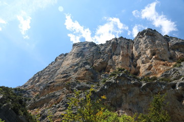 Gorges du Verdon in the France Alps