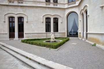Fototapeta na wymiar Trieste, castello di Miramare e landscapes