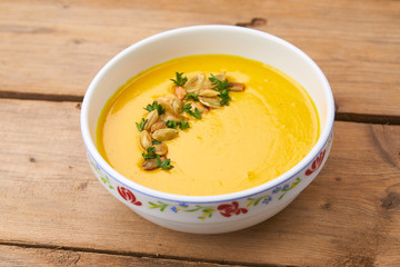 pumpkin cream soup