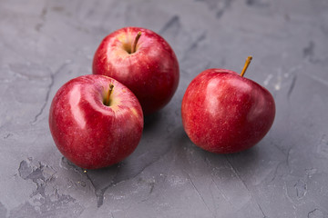 fresh red apples