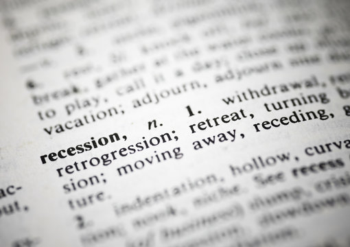 recession word dictionary definition