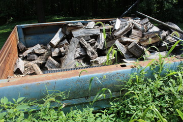 Wood pile