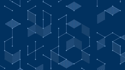 Cube lines background 020818