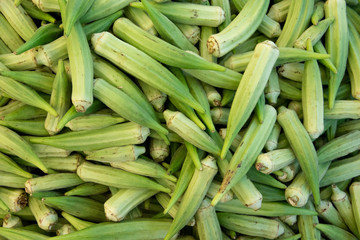 Okra at the Farmer's Market