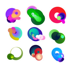 abstract vector background-Dot Graphics