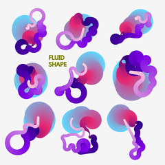 Obraz premium abstract vector background-Dot Graphics