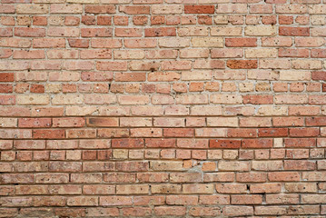 Old brick wall background