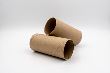The core brown isolated white background