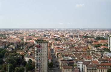 Fototapeta premium Milano skyline in agosto