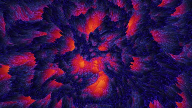 Colorful abstract lava magma background, moving dark matter