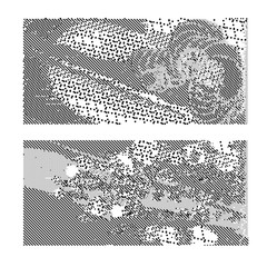 Fototapeta premium abstract vector background-Dot Graphics 