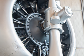 propeller of an airplane