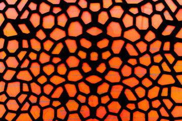 Colourful abstract pattern