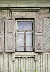 very old window