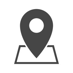 Location icon, GPS location Map pointer icon