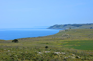 Italy, Otranto, typical coast 