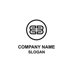 BB letter initial logo.