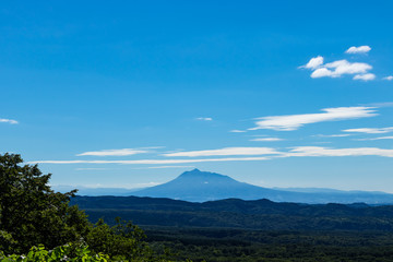 Fototapeta premium (青森県ｰ風景)観光地・八甲田から見る岩木山２
