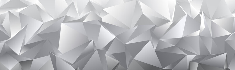 Abstract Low-Poly triangular modern background