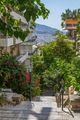 Mont Lycabette à Athènes © Pierre Violet