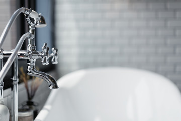 Chrome faucets