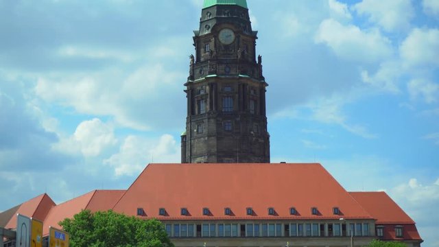 Dresden, Germany circa July, 2018:  Steigenberger Hotel de Saxe