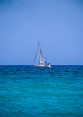 Sailing On The Blue Sea