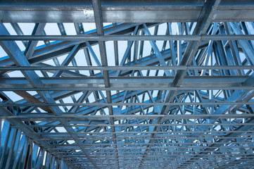 Steel frame structure