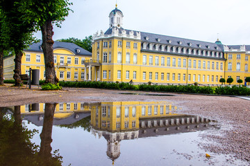 Castle of a lord named Karl Friedrich Schloss Karlsruhe in Karlsruhe, Germany in the state...