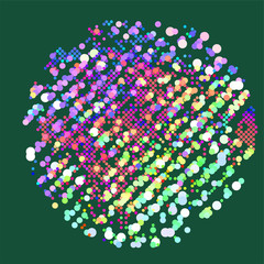 abstract vector background-Dot Graphics 