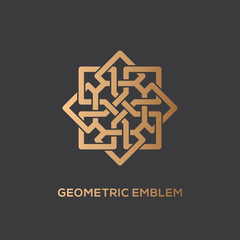 Geometric emblem
