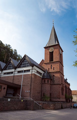 Fototapeta na wymiar Kirche in Erftweiler