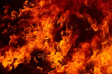 Flamme Feuer Flamme Textur Hintergrund © donikz