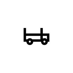 Military machine  icon vector symbol sign