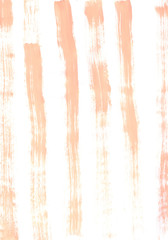 Pink stripes of paint on a white background. Brush strokes. Paint on paper. Striped background. White background with pink stripes. Striped texture.