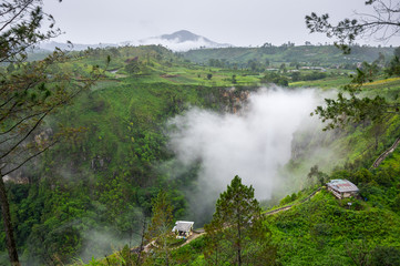 Obraz premium View of island Sumatra