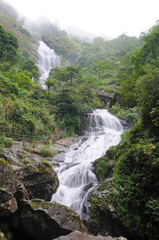 A waterfall in Sapa, Vietnam