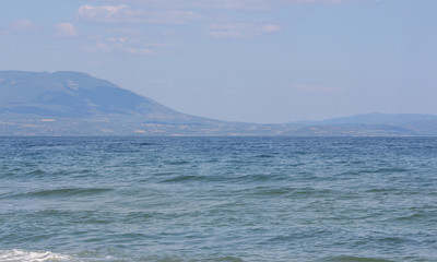 Mood of harmony in the Asprovalta coast of the Aegean Sea, Greece.