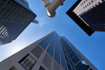 Bank oder B&uuml;ro Geb&auml;ude als Hochhaus in Frankfurt