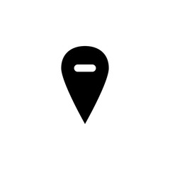 Location icon vector symbol sign