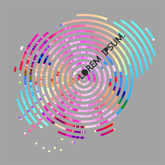 abstract vector background-Dot Graphics