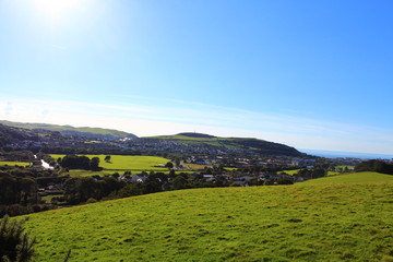 Countryside Landscape Background