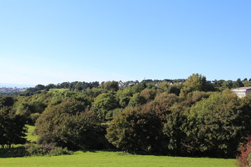 Countryside Landscape Background