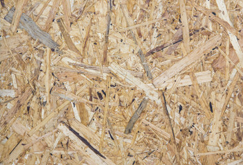 Oriented chipboard for the background. Texture of OSB