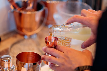 preparation cocktail
