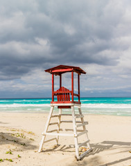 A typical view in Varadero in Cuba