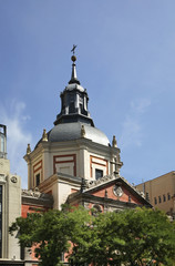 Church of las Calatravas in Madrid. Spain