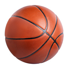 basketbal bal geïsoleerd op wit