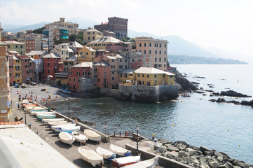 Fototapeta na wymiar Genova, Boccadasse