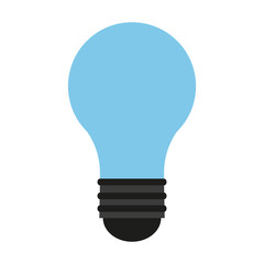 Bulb light symbol vector illustration graphic design